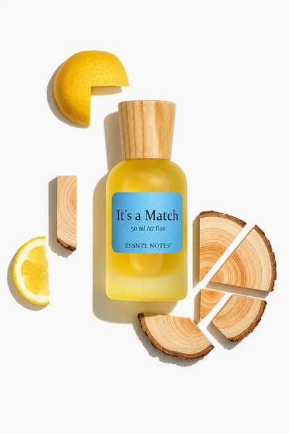 ESSNTL NOTES It's A Match Fresh Unique Citrus Floral 50ml , premium fragrance ideal for gifting