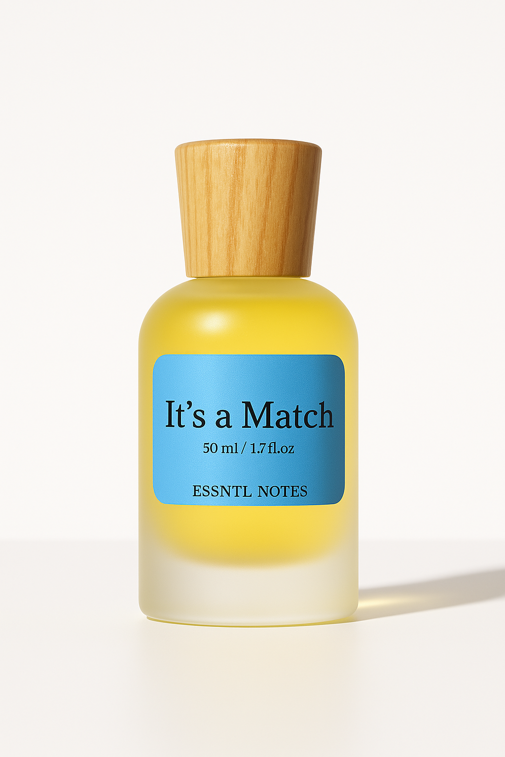ESSNTL NOTES It's a Match Perfume - Fresh & Unique Citrus Floral Fragrance | 50ml Eau de Parfum | Clean, Elegant & Versatile Scent | Long-Lasting Everyday Fragrance | Classic & Clean Scent for Men & Women