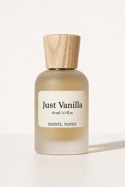 ESSNTL NOTES Just Vanilla Creamy Sweet Gourmand Vanilla 50ml , premium fragrance ideal for gifting