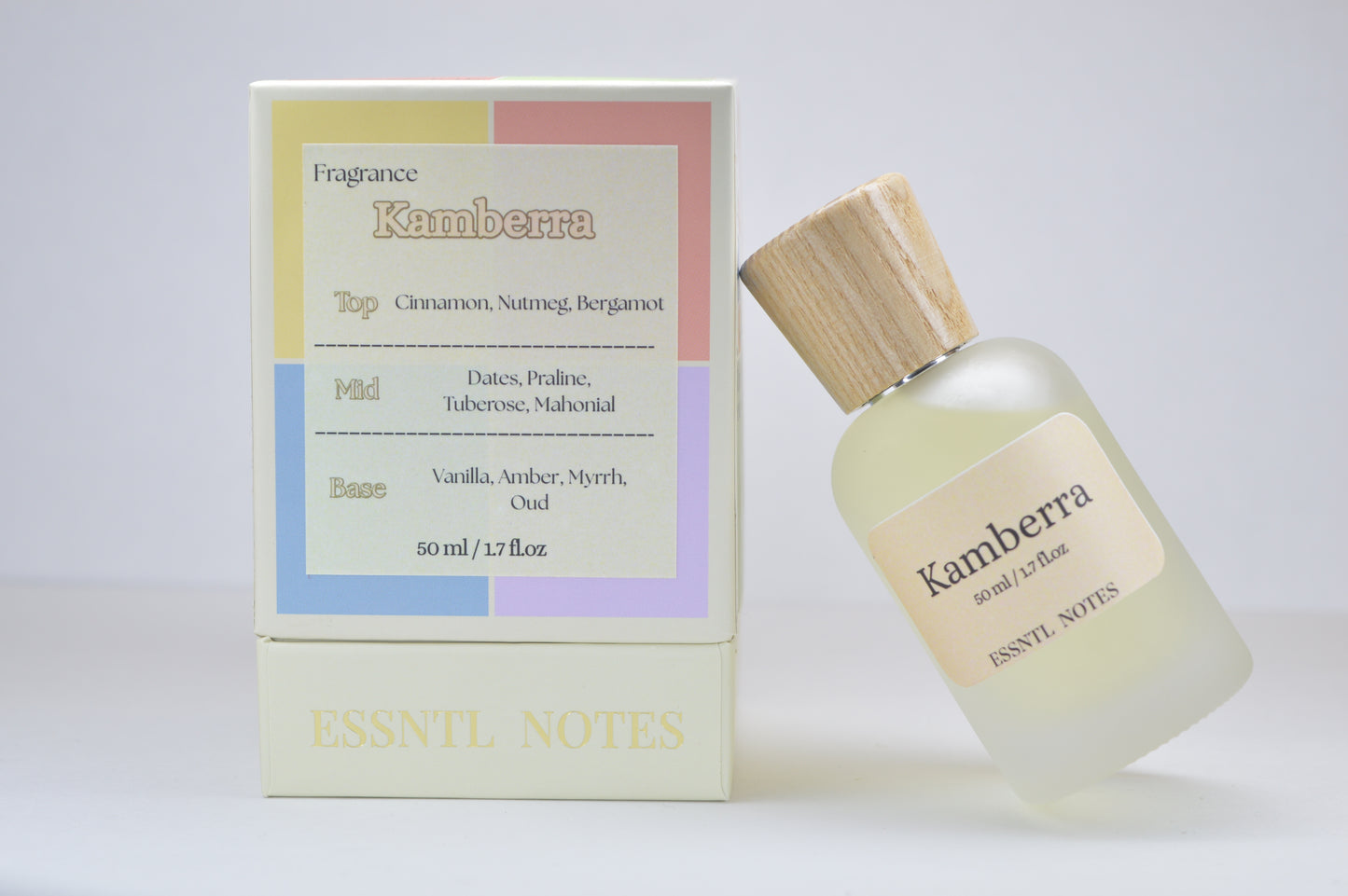 ESSNTL NOTES Kamberra Perfume – Rich & Opulent Spiced Gourmand Fragrance | 50ml Eau de Parfum | Warm, Sweet & Decadent Scent | Long-Lasting Unisex Luxury Perfume | Bold, Addictive Signature Vibe