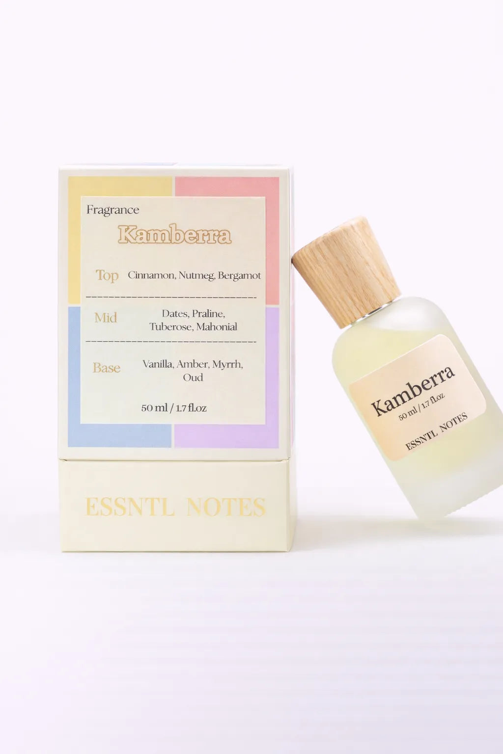 ESSNTL NOTES Kamberra Rich Opulent Spiced Gourmand 50ml perfume, premium fragrance ideal for gifting, with premium gift box, ideal for gifting