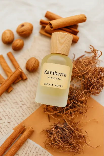 ESSNTL NOTES Kamberra Rich Opulent Spiced Gourmand 50ml , premium fragrance ideal for gifting