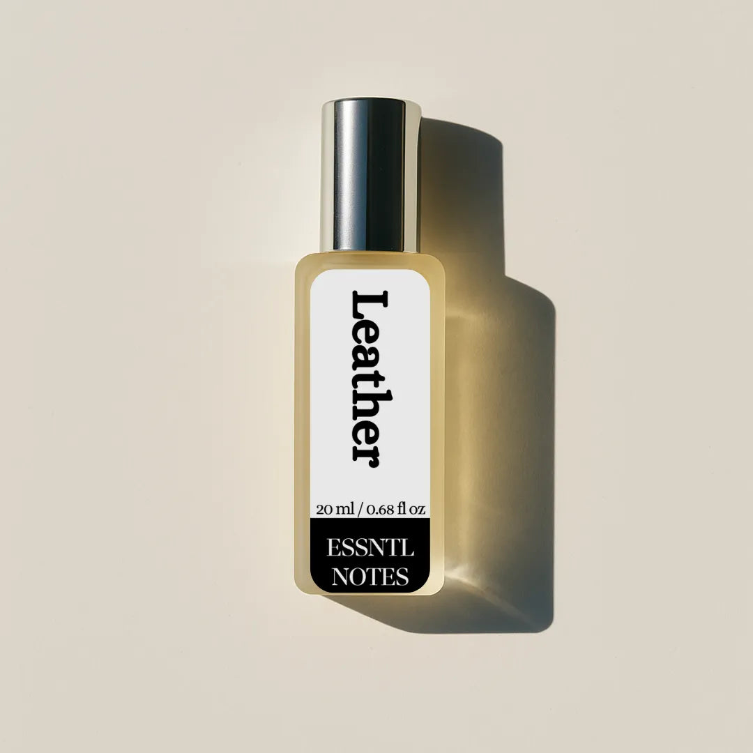 ESSNTL NOTES Leather Rich Sensual Leather Spicy 20ml travel size  for everyday wear