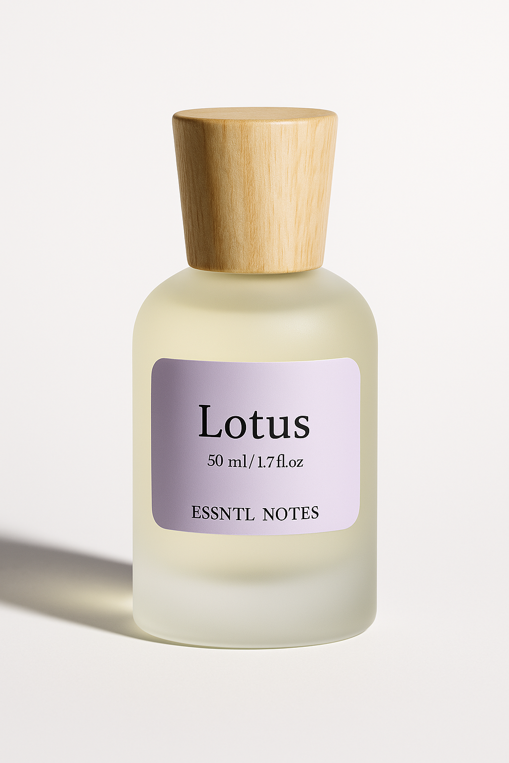 ESSNTL NOTES Lotus Perfume - Fresh & Tranquil Fruity Floral Fragrance | 50ml Eau de Parfum | Soft, Elegant & Uplifting Scent | Long-Lasting Luxury Scent for Men & Women | Serene & Refreshing Essence