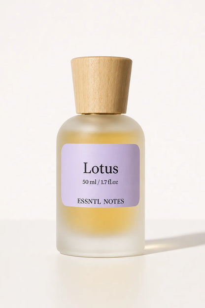 ESSNTL NOTES Lotus Fresh Tranquil Fruity Floral 50ml , premium fragrance ideal for gifting