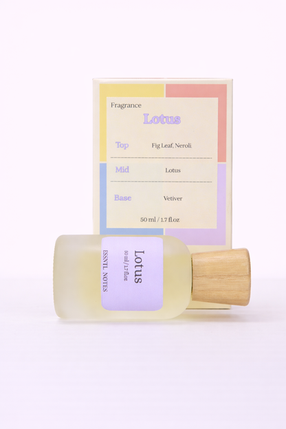 ESSNTL NOTES Lotus Perfume | Fresh & Tranquil Fruity Floral Fragrance