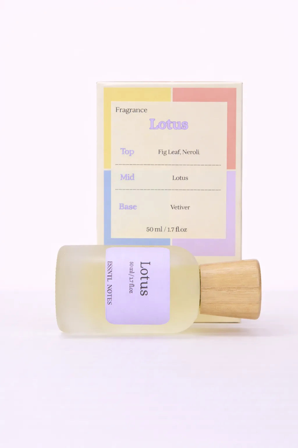 ESSNTL NOTES Lotus Fresh Tranquil Fruity Floral 50ml perfume, premium fragrance ideal for gifting, with premium gift box, ideal for gifting