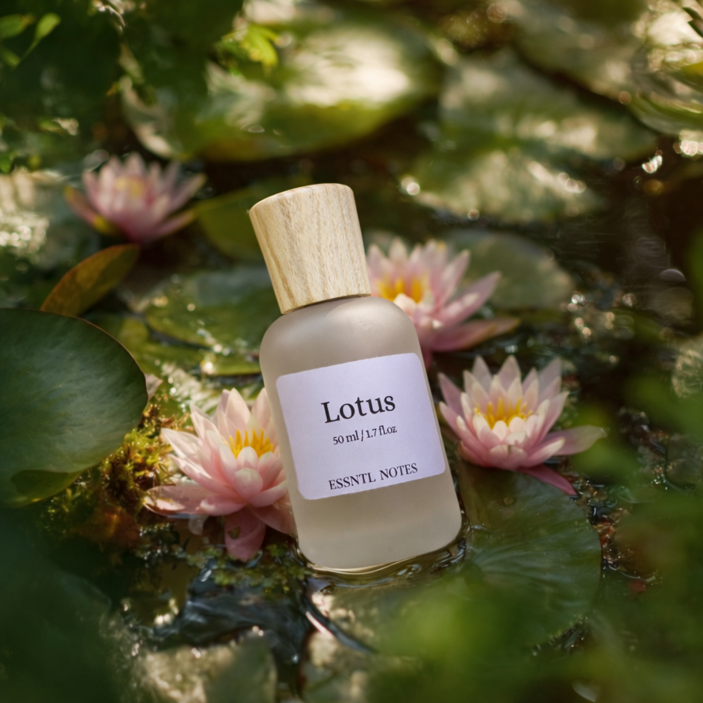 ESSNTL NOTES Lotus Perfume | Fresh & Tranquil Fruity Floral Fragrance