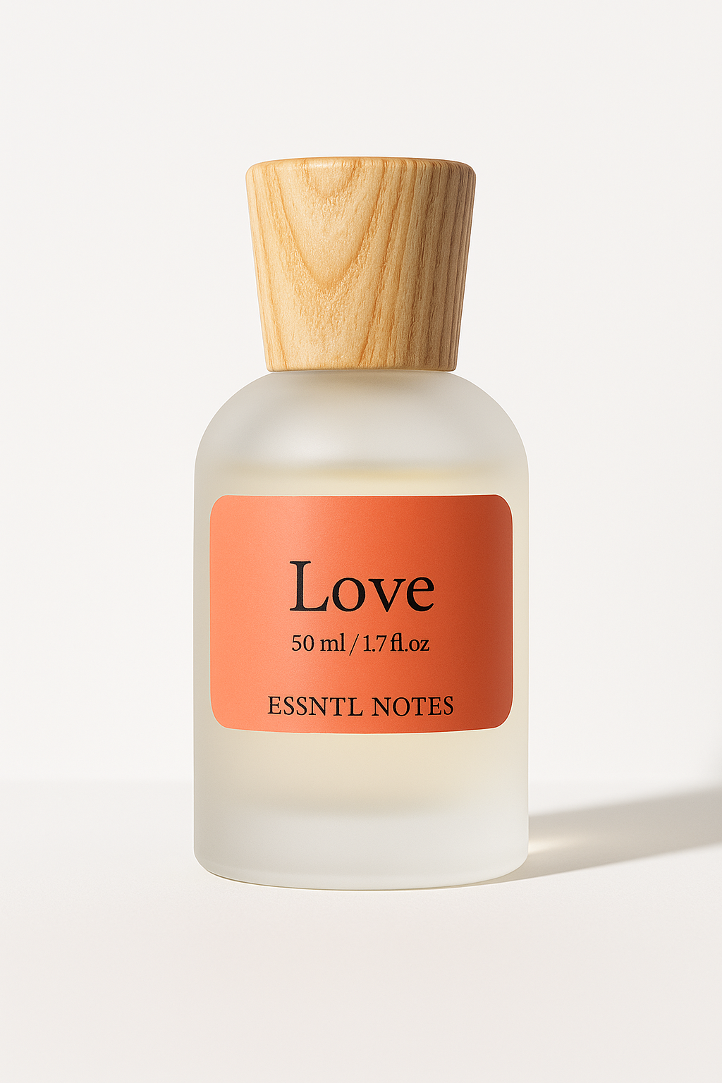 ESSNTL NOTES Love Perfume - Sensual & Addictive Sweet Woody Fragrance | 50ml Eau de Parfum | Warm, Amber & Floral Scent | Long-Lasting Luxury Fragrance | Classic & Clean Scent for Men & Women