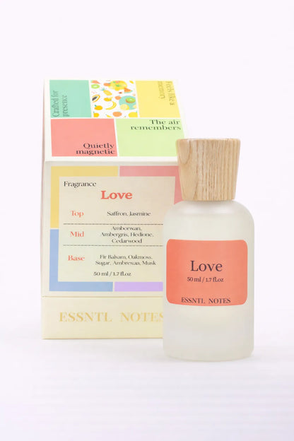 ESSNTL NOTES Love perfume with premium packaging, ideal for gifting