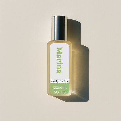 ESSNTL NOTES Marina Perfume – Fresh & Radiant Floral Fruity Fragrance | 50ml Eau de Parfum | Bright, Elegant Scent | Long-Lasting Luxury Perfume for Men & Women | Modern, Mediterranean Signature Vibe