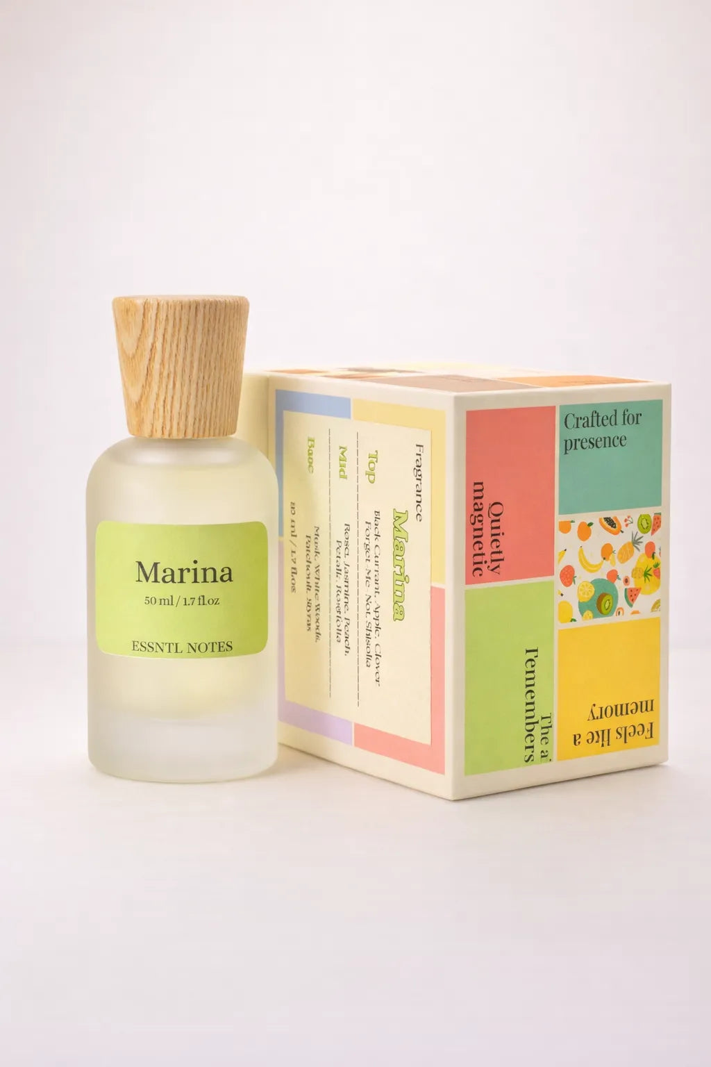 ESSNTL NOTES Marina perfume with premium packaging, ideal for gifting