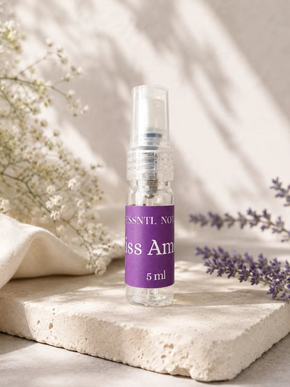 ESSNTL NOTES Miss Amour Elegant Romantic Floral Fruity 5ml perfume sample for fragrance discovery and gifting