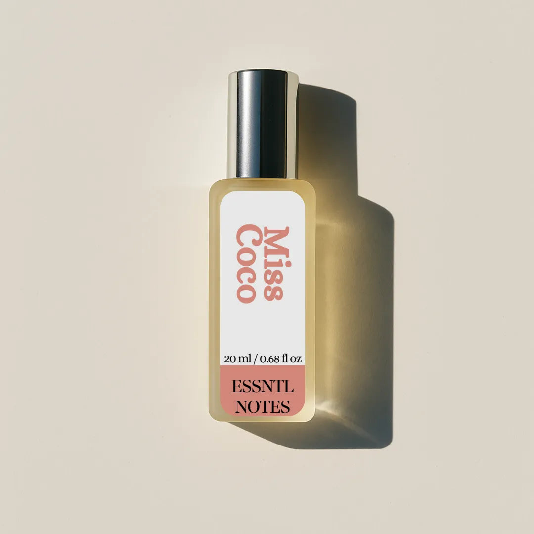 ESSNTL NOTES Miss Coco Chic Modern Floral Citrus 20ml travel size  for everyday wear