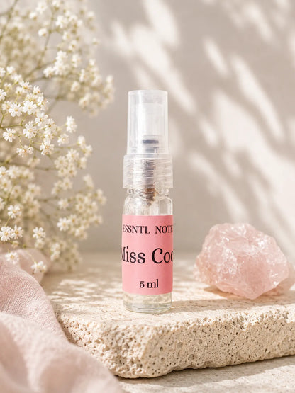 ESSNTL NOTES Miss Coco Chic Modern Floral Citrus 5ml perfume sample for fragrance discovery and gifting