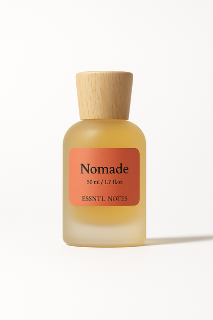 ESSNTL NOTES Nomade Perfume - Deep & Mysterious Woody Oriental Fragrance | 50ml Eau de Parfum | Rich, Smoky & Exotic Oud Scent | Long-Lasting Luxury Scent for Men & Women | Bold & Captivating Essence