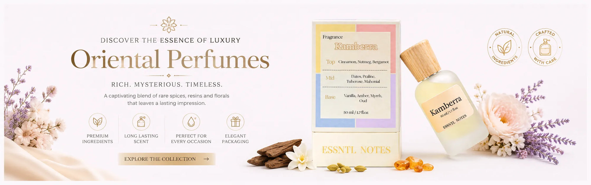Oriental Perfume Collection - Premium Fragrances by ESSNTL NOTES