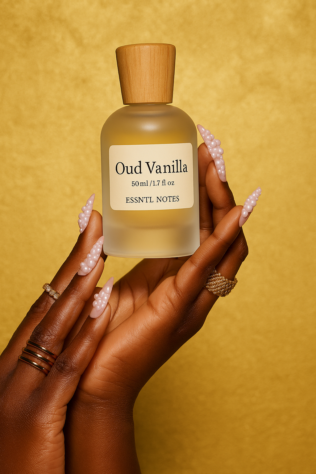 ESSNTL NOTES Oud Vanilla Perfume - Rich & Exotic Gourmand Oud Fragrance | 50ml Eau de Parfum | Warm, Sensual & Spicy-Sweet Scent | Long-Lasting Luxury Perfume for Men & Women | Deep, Opulent Signature Vibe