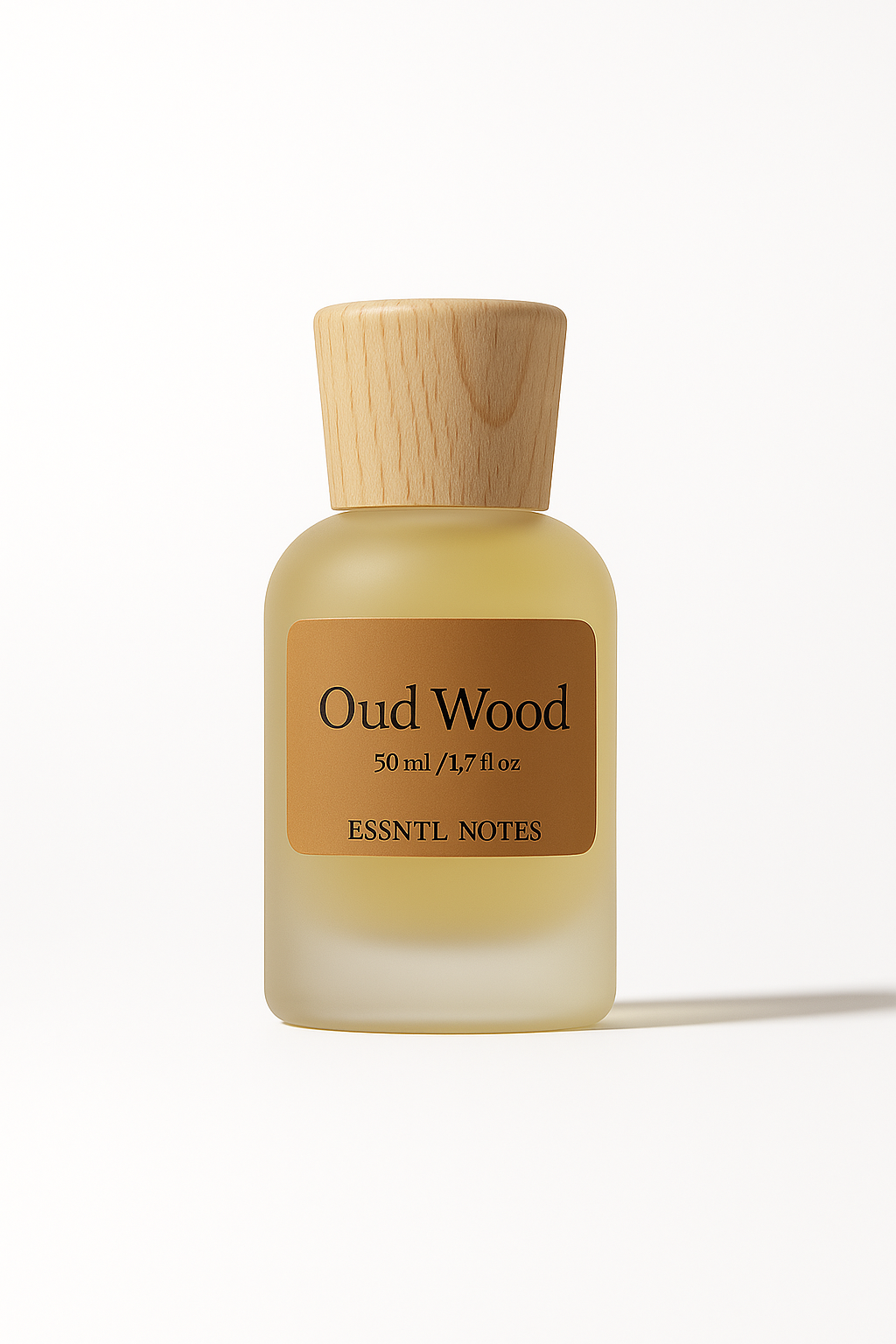 ESSNTL NOTES Oud Wood Perfume - Mysterious & Exotic Oud Woody Fragrance | 50ml Eau de Parfum | Warm, Smoky & Luxurious Scent | Long-Lasting Statement Fragrance | Classic & Clean Scent for Men & Women