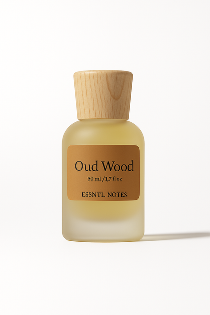 ESSNTL NOTES Oud Wood Perfume - Mysterious & Exotic Oud Woody Fragrance | 50ml Eau de Parfum | Warm, Smoky & Luxurious Scent | Long-Lasting Statement Fragrance | Classic & Clean Scent for Men & Women