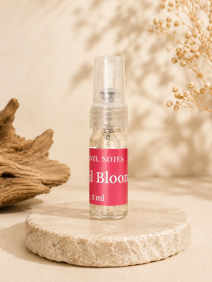 ESSNTL NOTES Petal Bloom : Jasmine and Tuberose Fragrance perfume 5ml travel size
