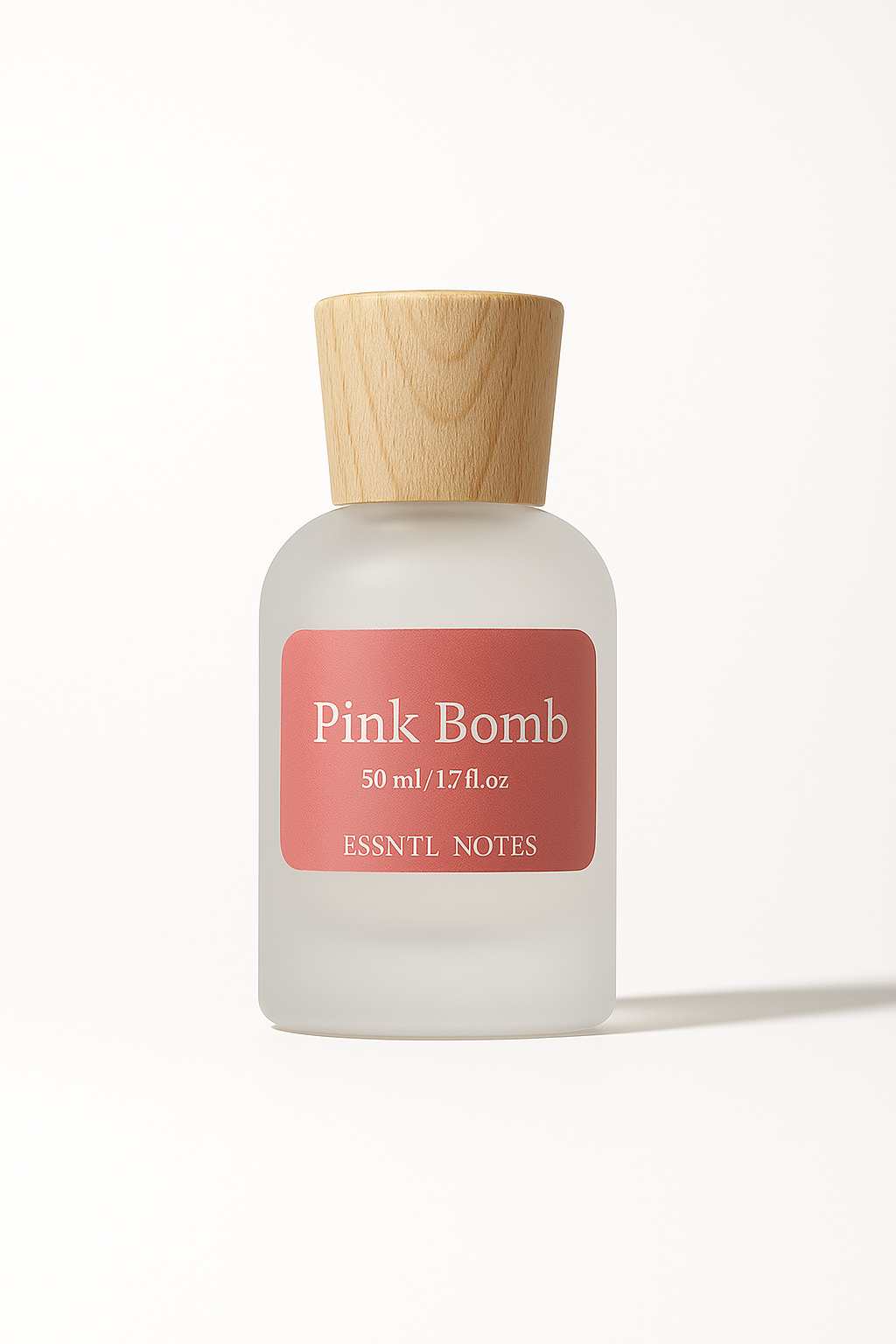 ESSNTL NOTES Pink Bomb Perfume - Playful & Fruity Floral Fragrance | 50ml Eau de Parfum | Sweet, Bright & Captivating Scent | Long-Lasting Youthful Fragrance | Classic & Clean Scent for Men & Women