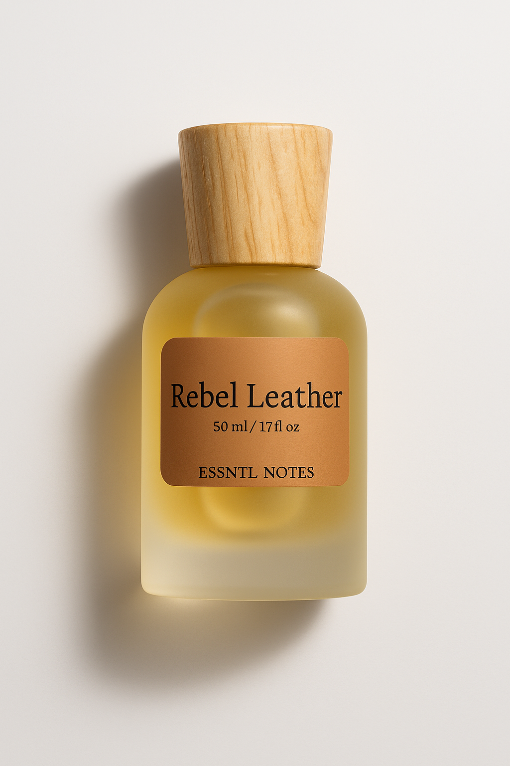 ESSNTL NOTES Rebel Leather Perfume – Bold & Intense Leather Suede Fragrance | 50ml Eau de Parfum | Smoky, Rich & Masculine Scent | Long-Lasting Luxury Perfume for Men & Women | Dark, Powerful Signature Vibe