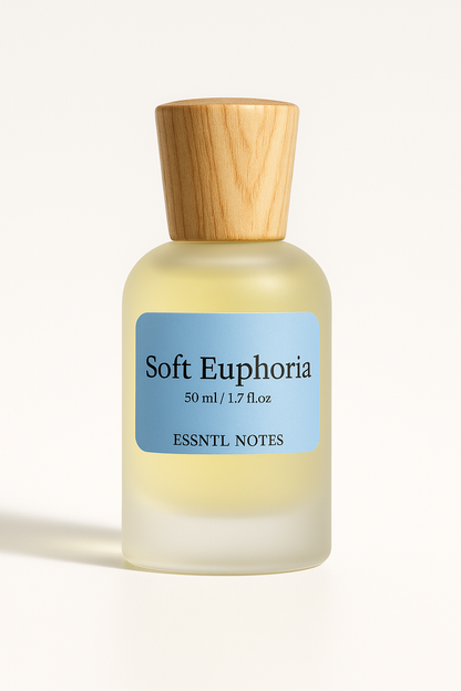 ESSNTL NOTES Soft Euphoria Perfume – Sensual & Dreamy Floral Oriental Fragrance | 50ml Eau de Parfum | Warm, Alluring & Sophisticated Scent | Long-Lasting Perfume for Men & Women | Mysterious, Modern Signature Vibe
