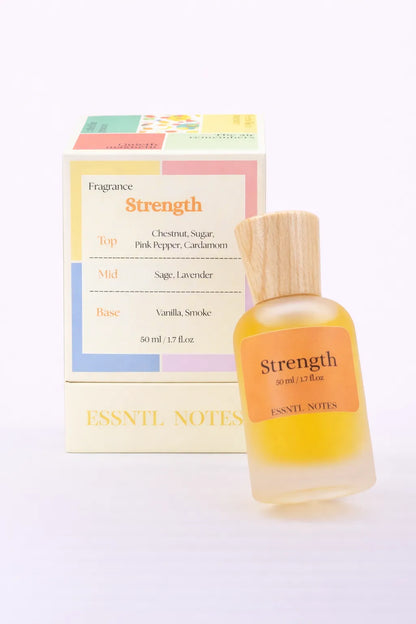 ESSNTL NOTES Strength Warm Addictive Spicy Oriental 50ml perfume, premium fragrance ideal for gifting, with premium gift box, ideal for gifting