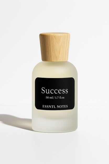 ESSNTL NOTES Success Perfume - Iconic & Fruity Woody Fragrance | 50ml Eau de Parfum | Fresh, Smoky & Refined Scent | Long-Lasting Power Fragrance | Classic & Clean Scent for Men & Women