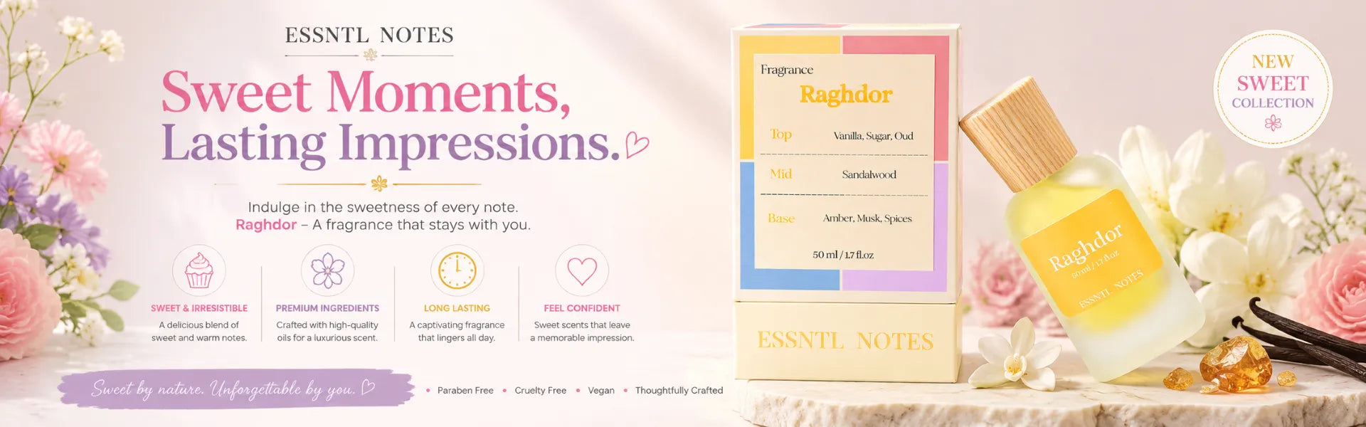 Sweet Perfume Collection - Premium Fragrances by ESSNTL NOTES