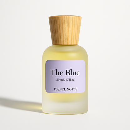 ESSNTL NOTES The Blue Perfume - Timeless & Sophisticated Citrus Woody Fragrance | 50ml Eau de Parfum | Fresh, Crisp & Clean Scent | Long-Lasting Luxury Fragrance | Classic & Clean Scent