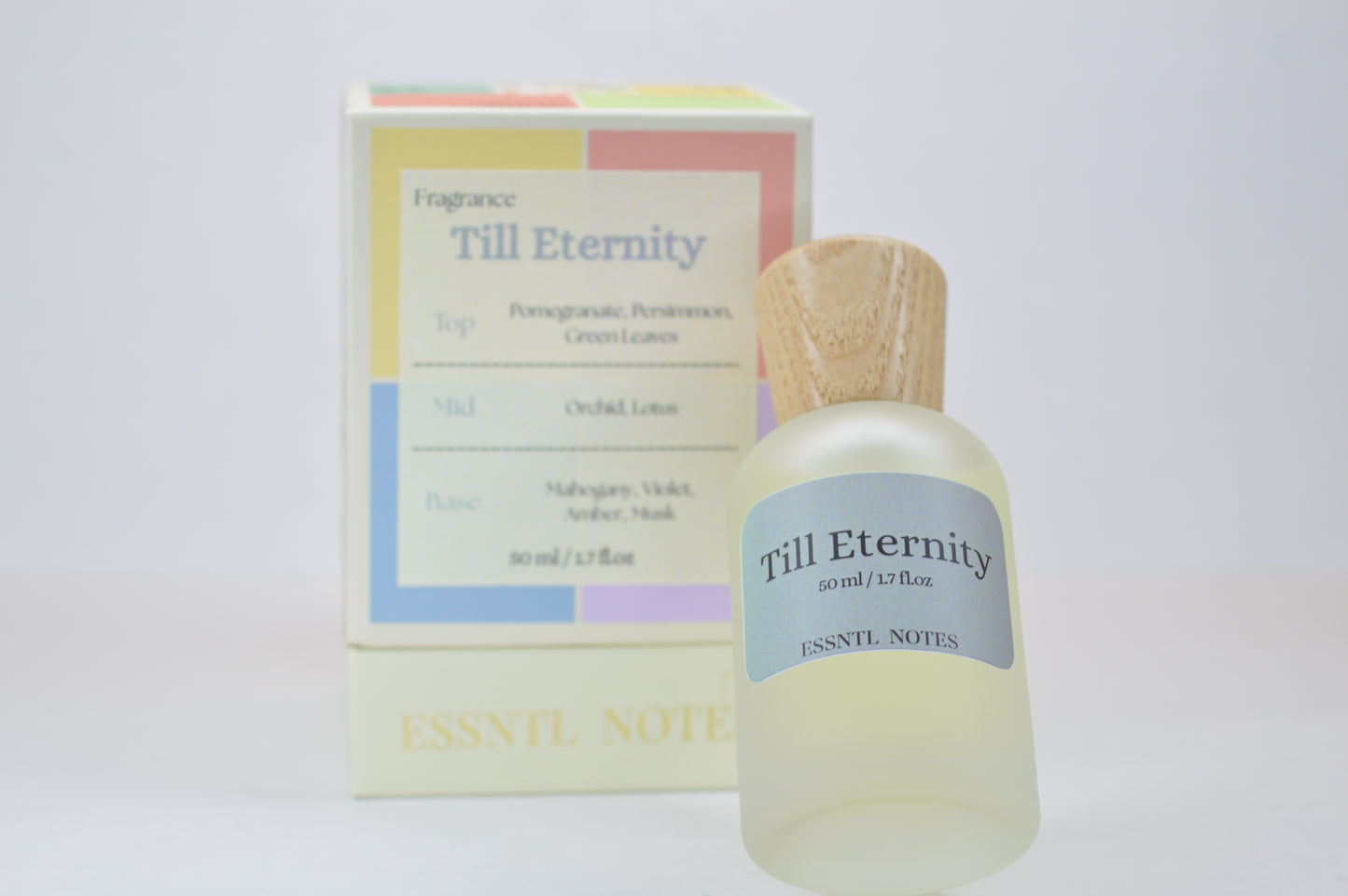ESSNTL NOTES Till Eternity Perfume – Timeless & Romantic Floral Aromatic Fragrance | 50ml Eau de Parfum | Elegant, Fresh & Heartfelt Scent | Long-Lasting Unisex Perfume | Classic, Everlasting Signature Vibe