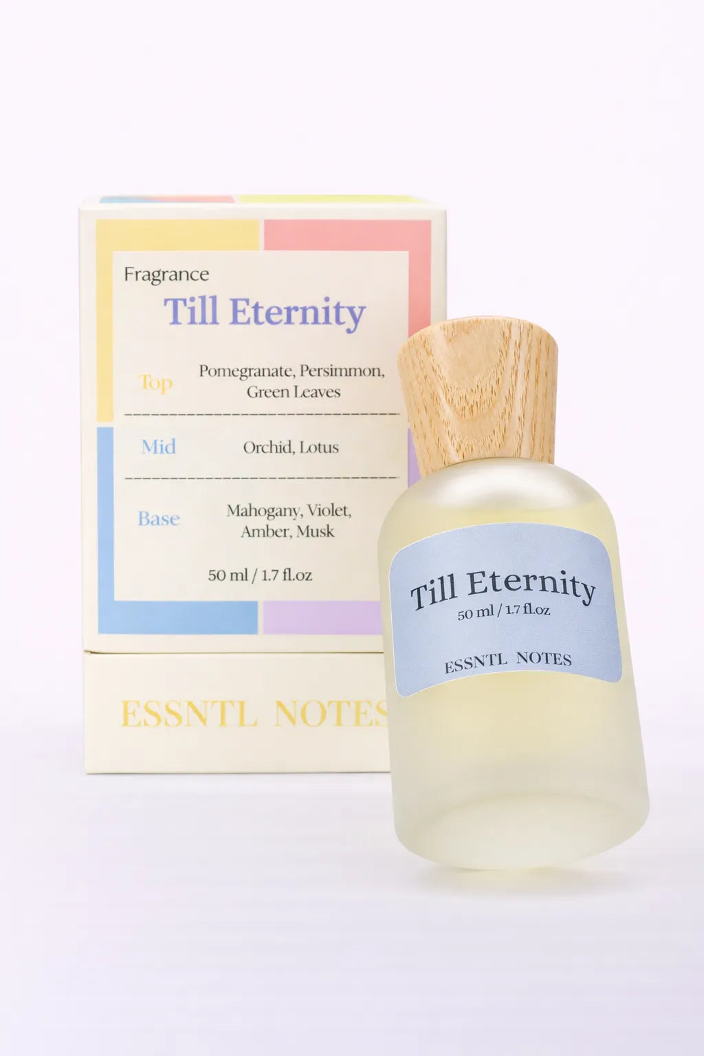 ESSNTL NOTES Till Eternity Timeless Romantic Floral Aromatic 50ml perfume, premium fragrance ideal for gifting, with premium gift box, ideal for gifting