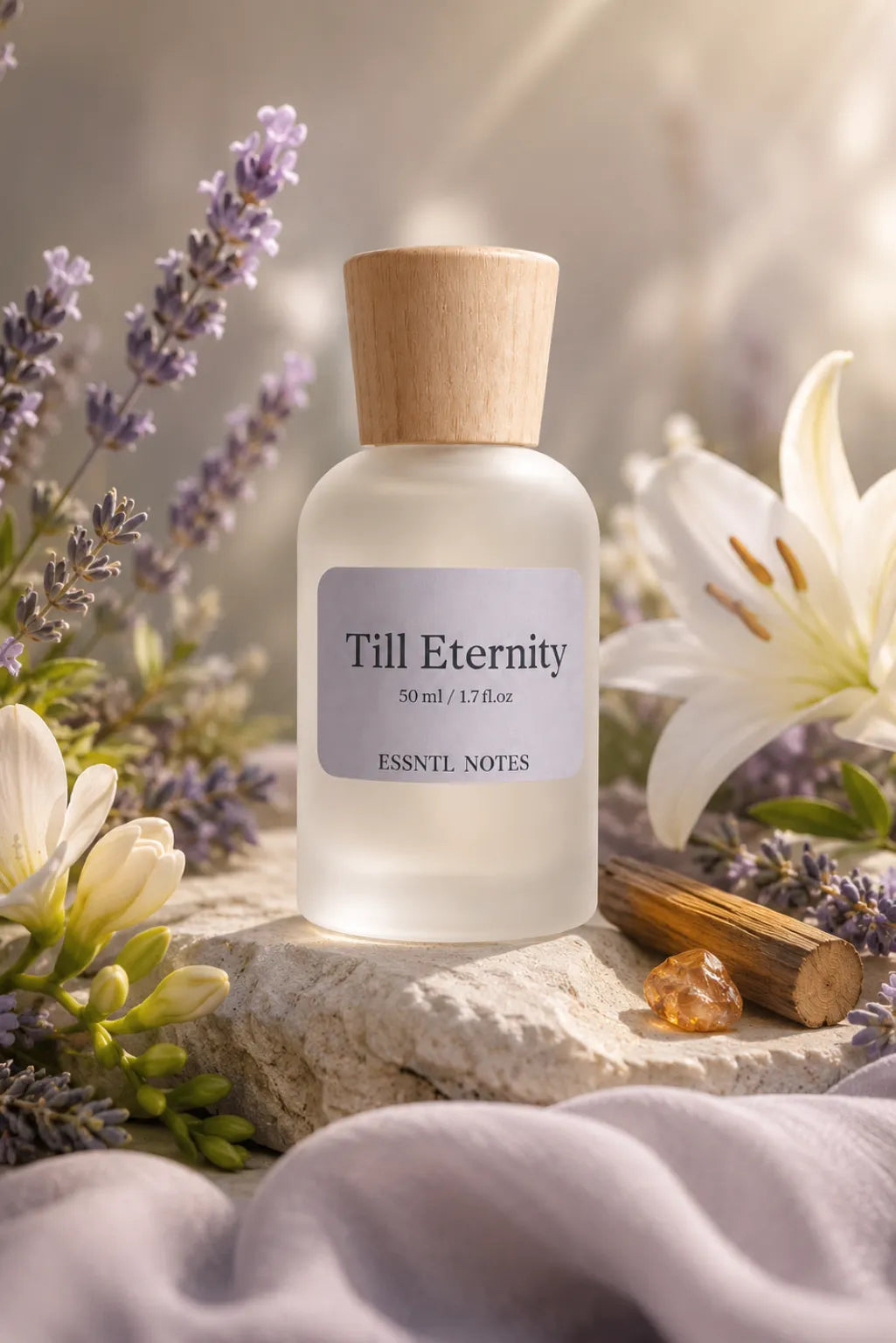 ESSNTL NOTES Till Eternity Timeless Romantic Floral Aromatic 50ml , premium fragrance ideal for gifting