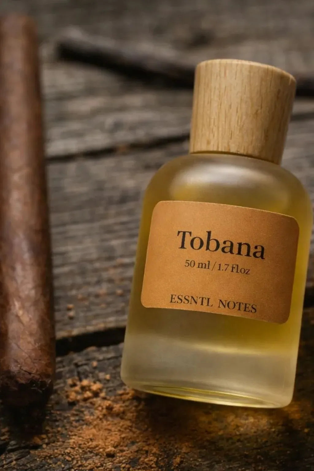 ESSNTL NOTES Tobana Warm Opulent Tobacco Vanilla 50ml , premium fragrance ideal for gifting
