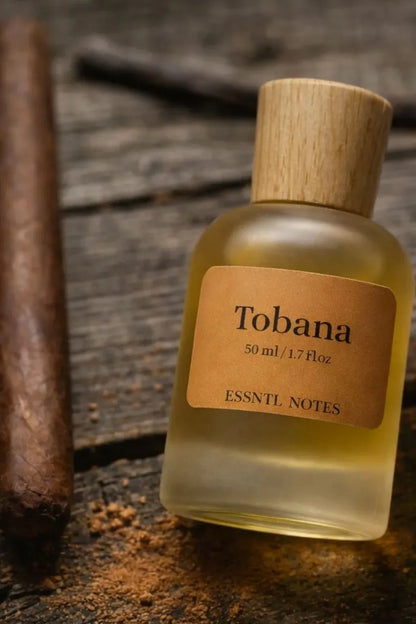 ESSNTL NOTES Tobana Warm Opulent Tobacco Vanilla 50ml , premium fragrance ideal for gifting