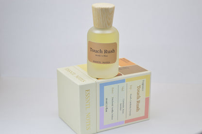 ESSNTL NOTES Touch Rush Perfume – Bold & Addictive Floral-Chypre Fragrance | 50ml Eau de Parfum | Sensual, Modern & Energetic Scent | Long-Lasting Perfume for both | Confident, Captivating Signature Vibe