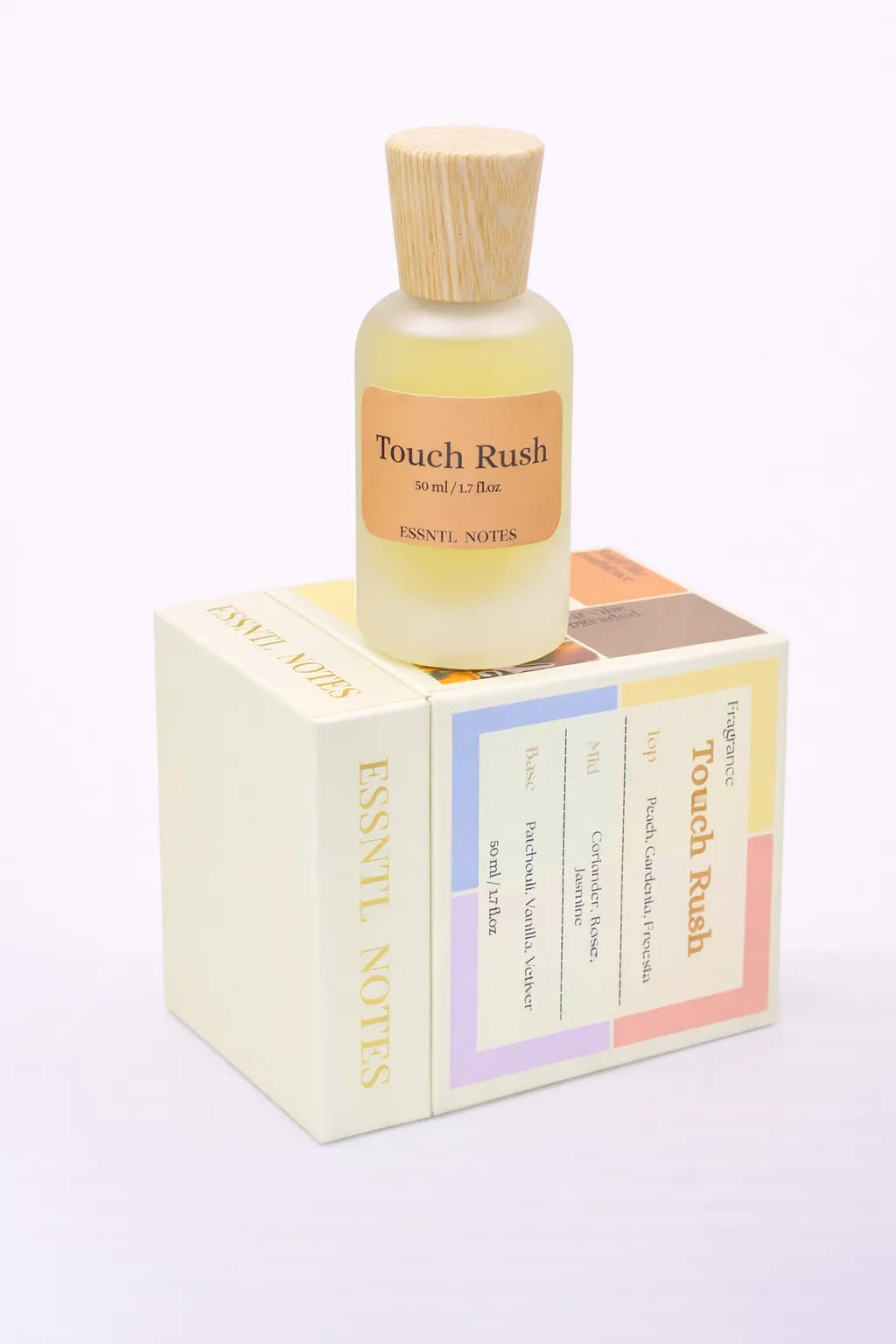ESSNTL NOTES Touch Rush Bold Addictive Floral Chypre 50ml perfume, premium fragrance ideal for gifting, with premium gift box, ideal for gifting
