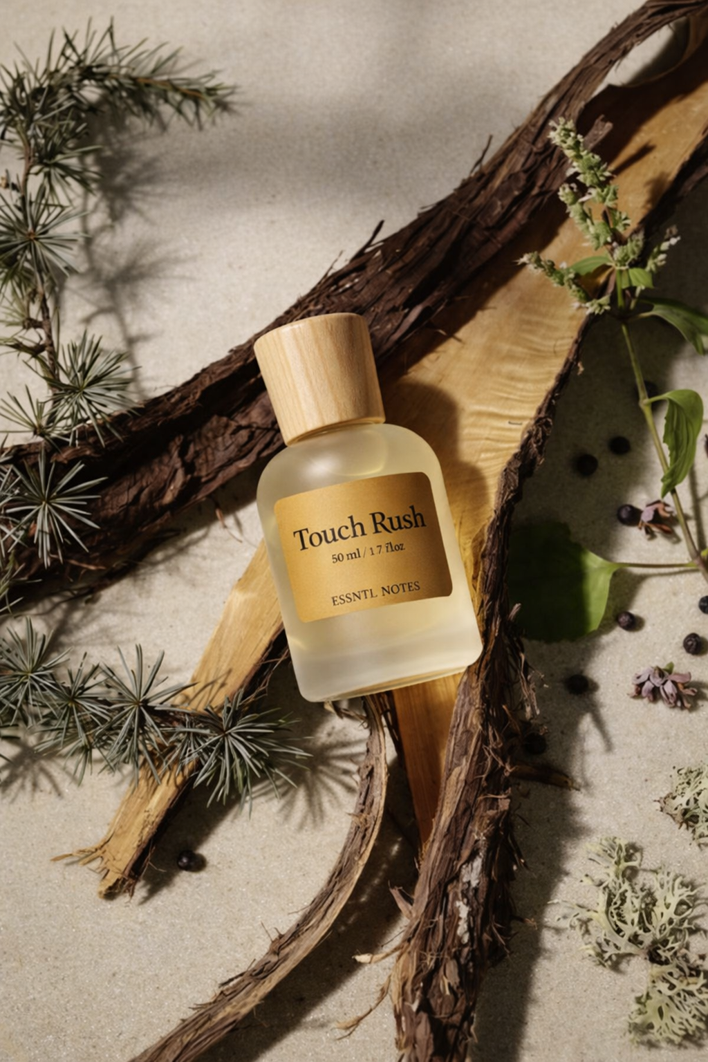 ESSNTL NOTES Touch Rush Perfume – Bold & Addictive Floral-Chypre Fragrance | 50ml Eau de Parfum | Sensual, Modern & Energetic Scent | Long-Lasting Perfume for both | Confident, Captivating Signature Vibe