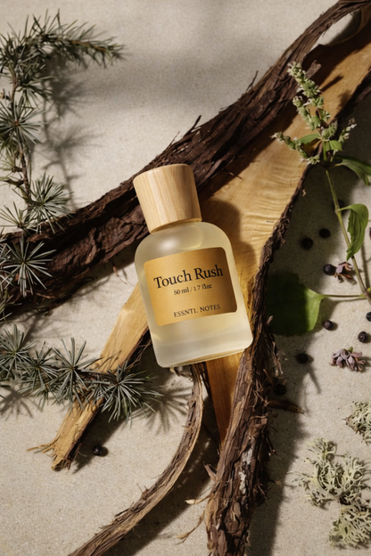ESSNTL NOTES Touch Rush Perfume – Bold & Addictive Floral-Chypre Fragrance | 50ml Eau de Parfum | Sensual, Modern & Energetic Scent | Long-Lasting Perfume for both | Confident, Captivating Signature Vibe
