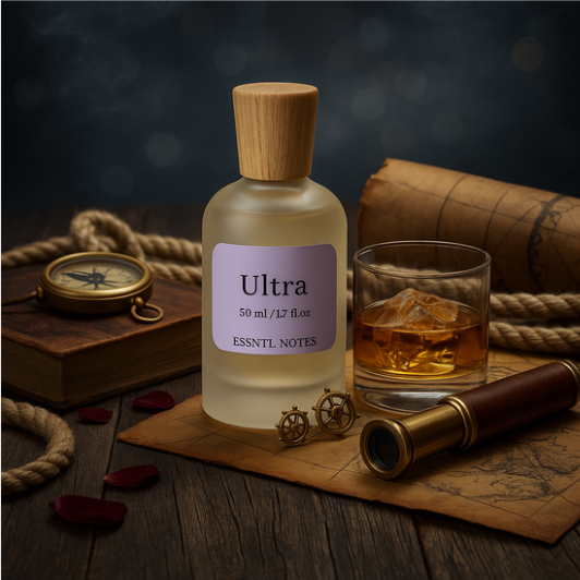 ESSNTL NOTES Ultra Perfume – Bold & Addictive Sweet Aromatic Fragrance | 50ml Eau de Parfum | Warm, Spicy & Seductive Scent | Long-Lasting Luxury Perfume for Men & Women | Intense, Night-Ready Signature Vibe