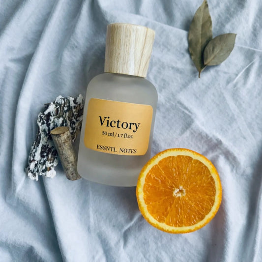 ESSNTL NOTES Victory Powerful Energetic Citrus Woody 50ml , premium fragrance ideal for gifting