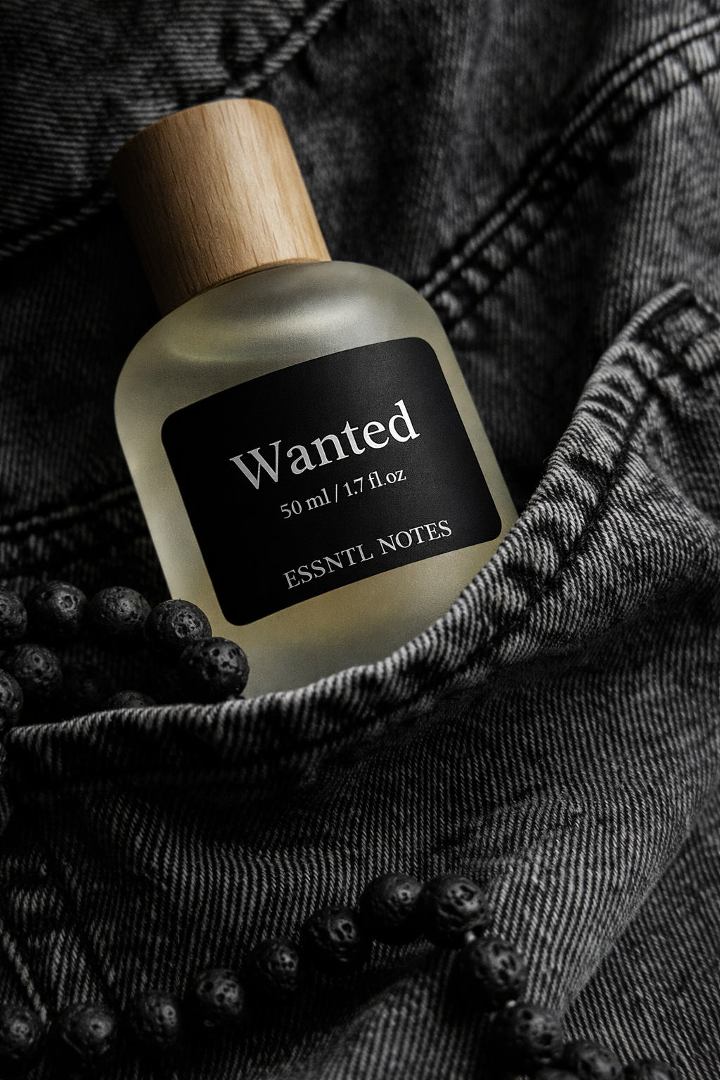 ESSNTL NOTES Wanted Perfume - Bold & Luxurious Spicy Woody Fragrance | 50ml Eau de Parfum | Warm, Intense & Magnetic Scent | Long-Lasting Luxury Scent  | Unisex Classic & Clean Scent