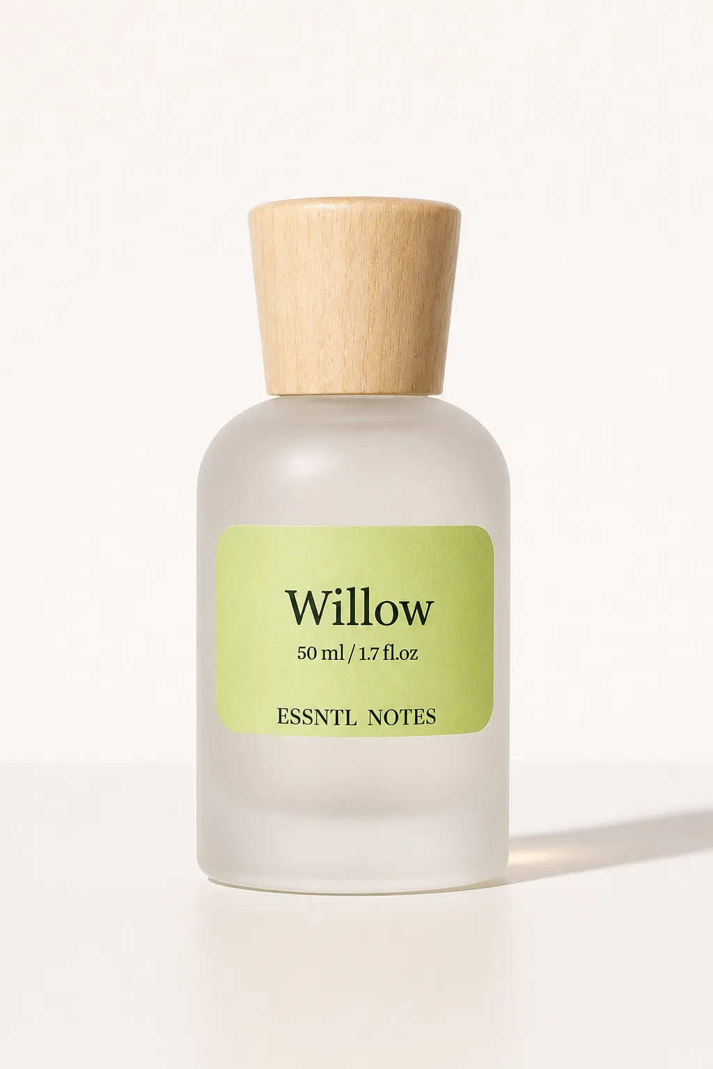 ESSNTL NOTES Willow Soft Serene Amber Woody 50ml , premium fragrance ideal for gifting