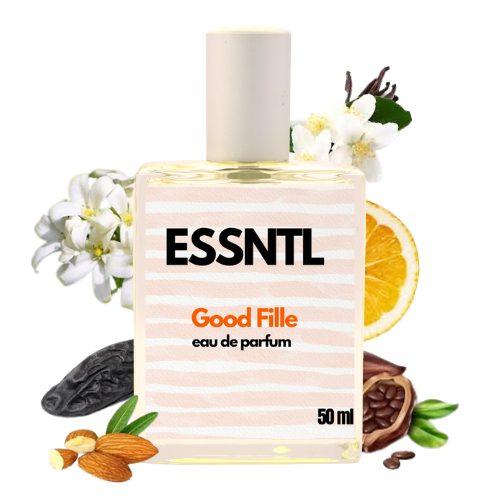 ESSNTL Good Fille Perfume - Glamorous & Sophisticated Sweet Floral Fragrance | 50ml Eau de Parfum | Bold, Feminine & Irresistible Scent | Long-Lasting Evening Fragrance | Classic & Clean Scent for Women