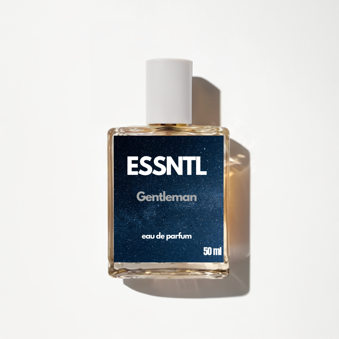 ESSNTL Gentleman Perfume - Rugged & Magnetic Spicy Woody Fragrance | 50ml Eau de Parfum | 20ml Eau de Parfum | Fresh, Confident & Bold Scent | Long-Lasting Signature Fragrance | Classic & Clean Scent for Men