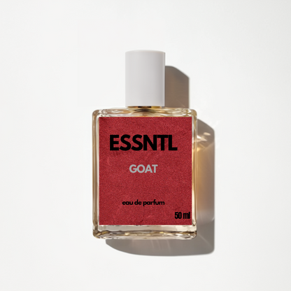 ESSNTL GOAT Perfume - Powerful & Dynamic Fresh Spicy Fragrance | 50ml Eau de Parfum | 20ml Eau de Parfum | Bold, Sporty & Confident Scent | Long-Lasting Performance Fragrance | Classic & Clean Scent for Men