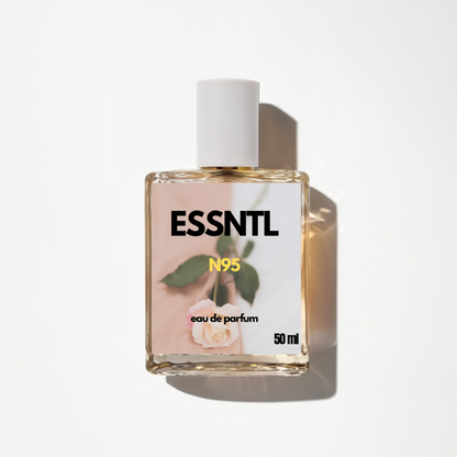 ESSNTL N95 Perfume - Legendary & Elegant Floral Aldehyde Fragrance | 50ml Eau de Parfum | 20ml Eau de Parfum | Powdery, Sophisticated & Timeless Scent | Long-Lasting Signature Fragrance | Classic & Clean Scent for Women