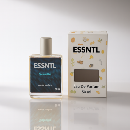 ESSNTL Noirette Perfume - Dark & Seductive Spicy Amber Fragrance | 50ml Eau de Parfum | 20ml Eau de Parfum | Warm, Mysterious & Sensual Scent | Long-Lasting Signature Fragrance | Classic & Clean Scent for Men